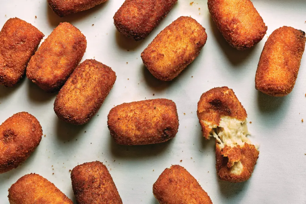 Croquetas, like these croquetas de pollo, are a dish Chef...