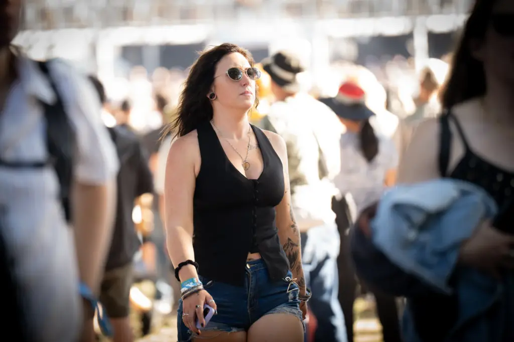 The 1990s inspired many looks at BottleRock Napa Valley in...