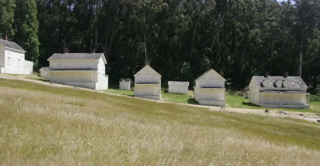 Shuttered homes on 