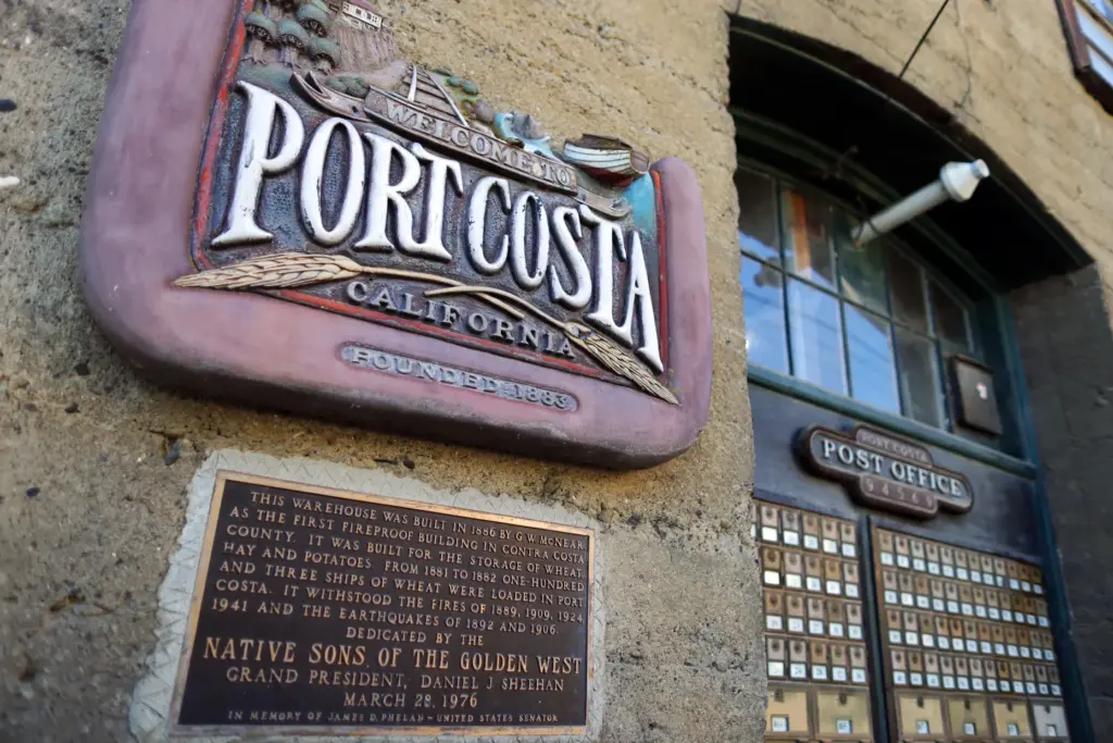 Exterior of the Port Costa Warehouse on Thursday, April 2,...