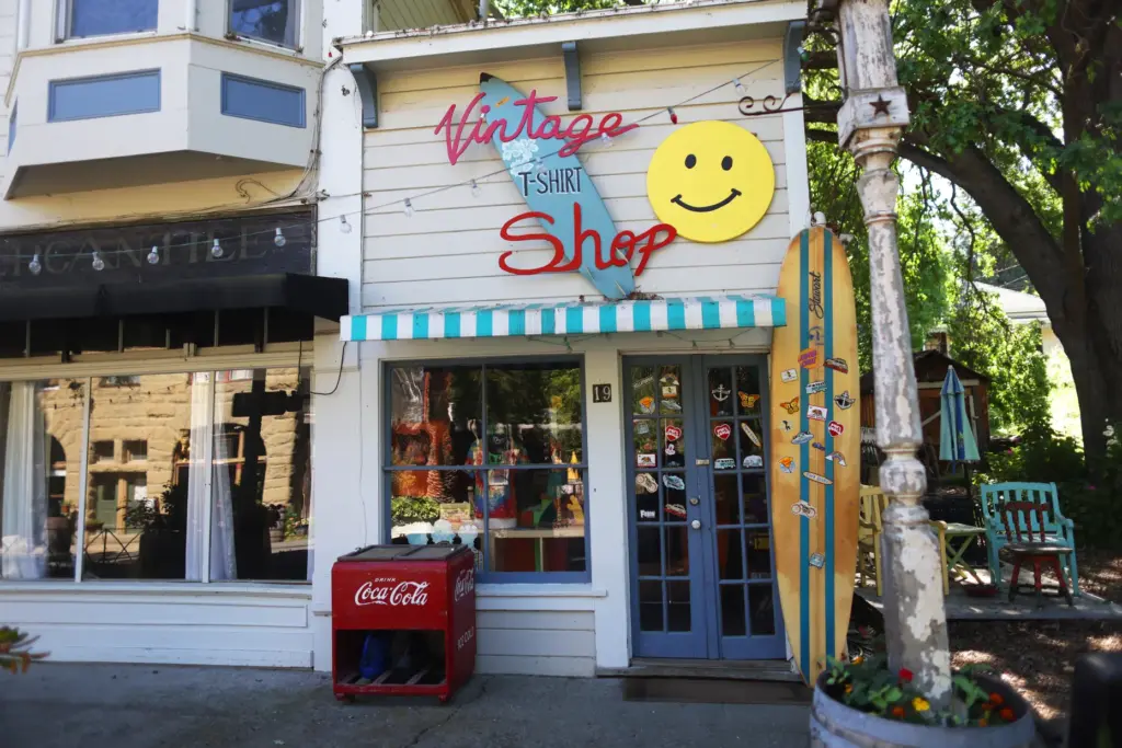 Vintage T-shirt Shop on Thursday, April 2, 2026, in Port...