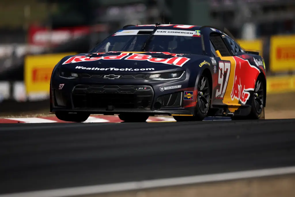 Shane Van Gisbergen, driver of the #97 Red Bull Chevrolet,...