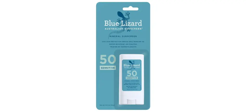 Blue Lizard Sensitive Mineral Sunscreen Stick