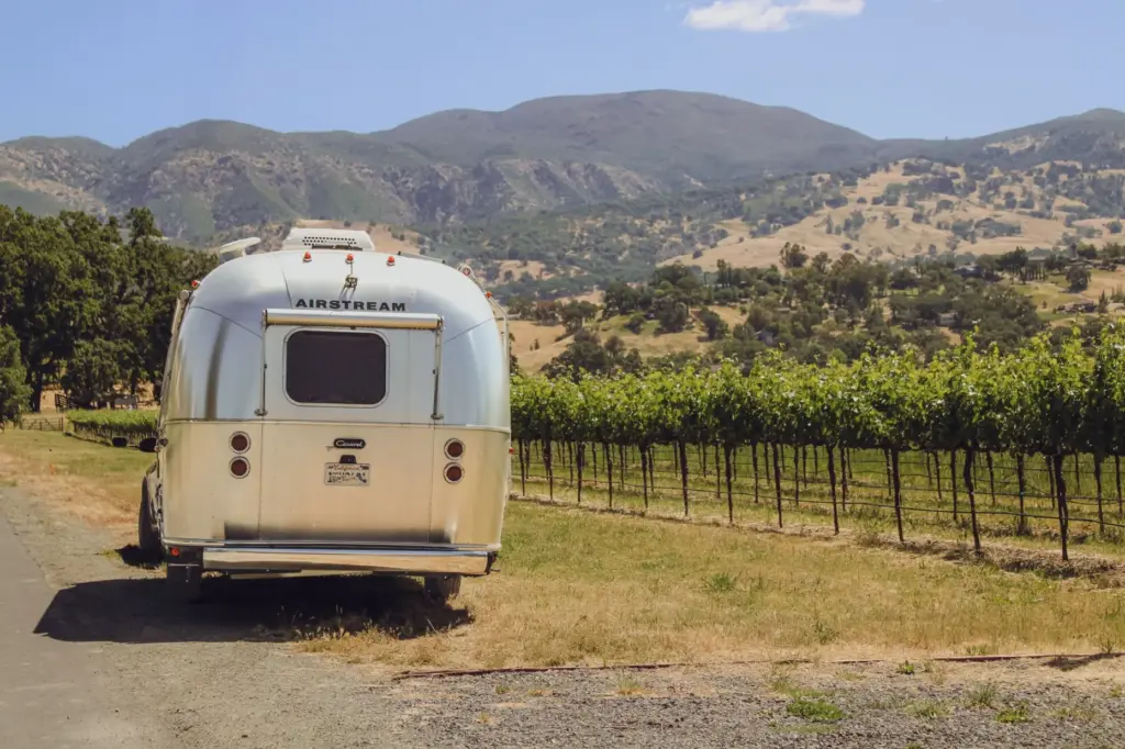 Stunning views are part of the camping experience at Nelson...