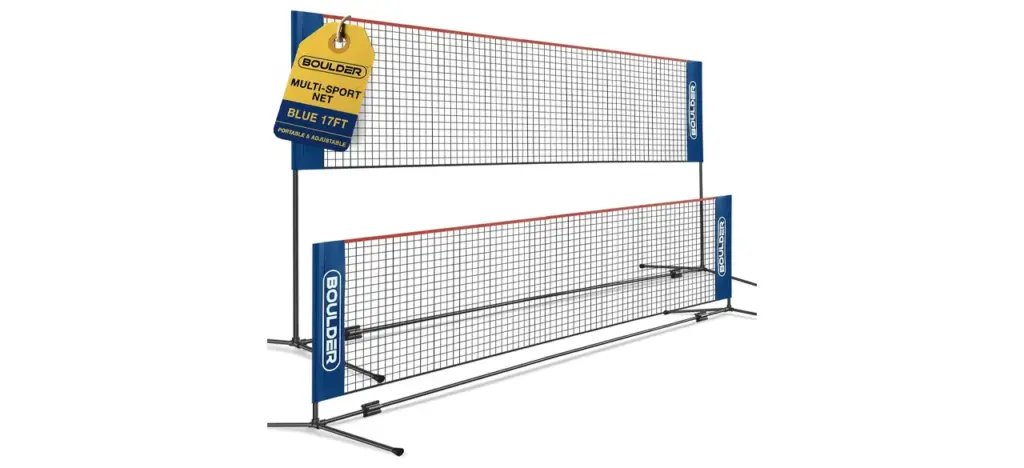 Boulder Portable Badminton Net Set