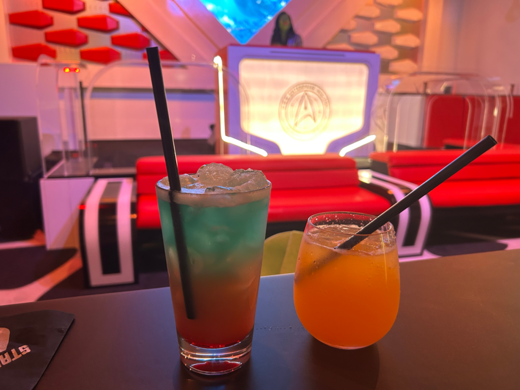 âStar Trekâ Cosmic Drops and Vulcan Sunset cocktails at The...