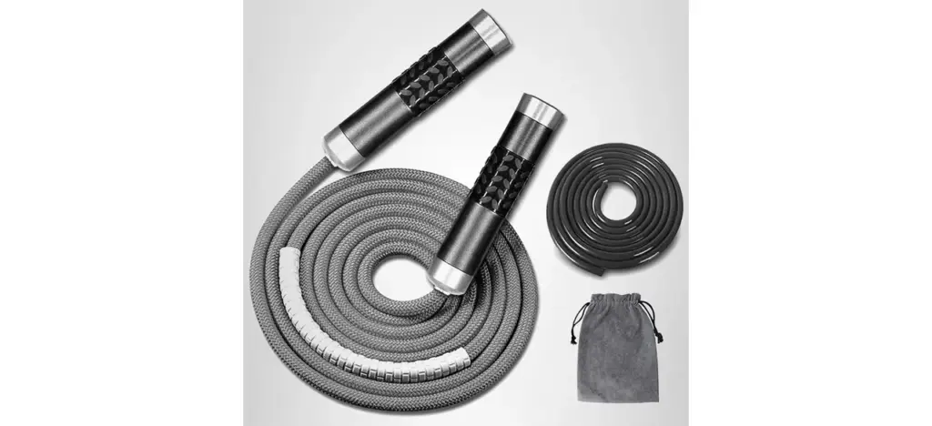 Redify Weighted Jump Rope for Workout Fitness (1LB)