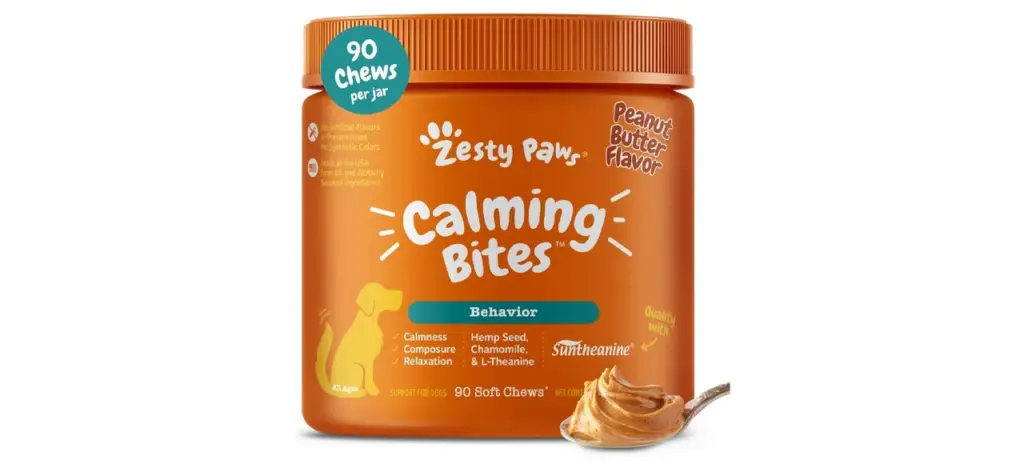 Zesty Paws Stress & Anxiety Calming Bites