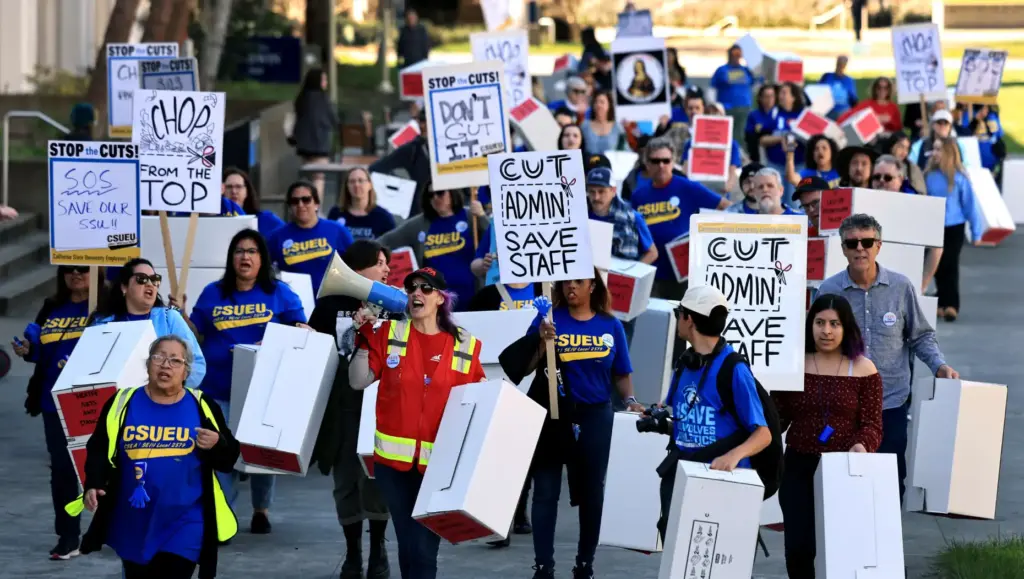 California State University Employees Union and the California Faculty Association...