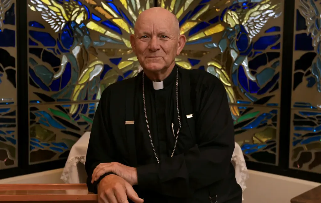 Bishop Robert Vasa of the Catholic Diocese of Santa Rosa,...