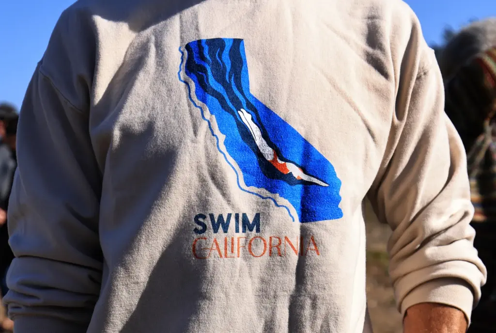 A friend of Catherine Breed wears sweatshirt supporting the ultra...