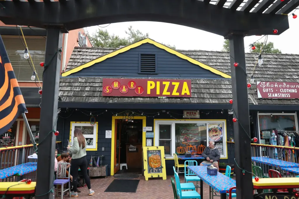 Smart Pizza in Guerneville on Friday, Oct. 10, 2025. (Christopher...