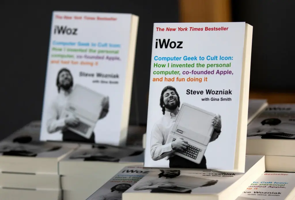 The autobiographical book âiWoz,” by Apple co-founder Steve Wozniak and...