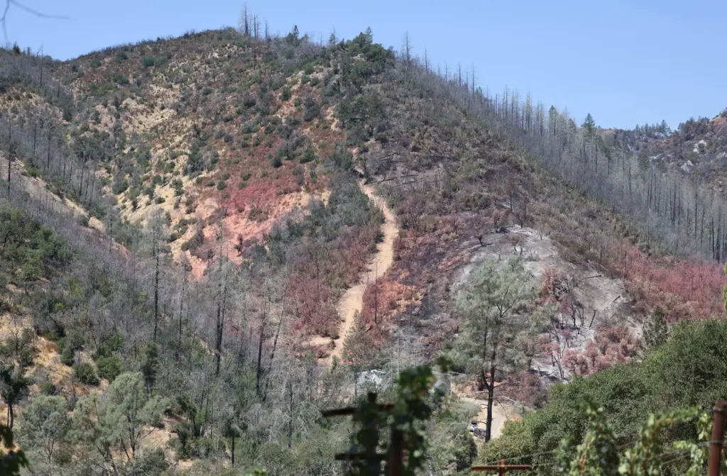 The property at 2343 Pickett Road in Calistoga, where Cal...