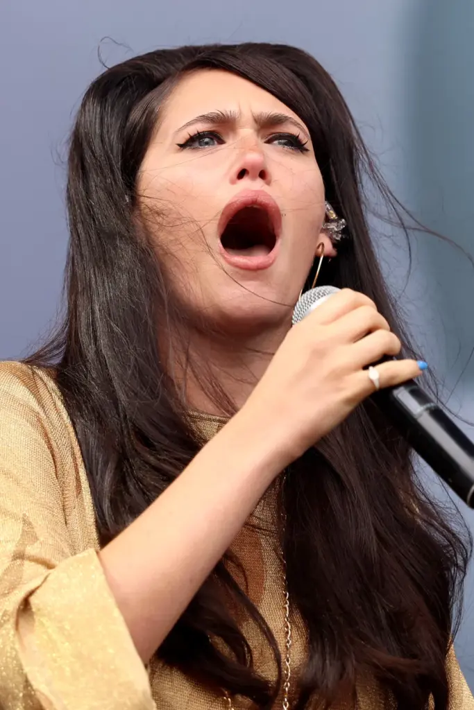 Sienna Spiro performs on the Sutro Stage during Day 2...