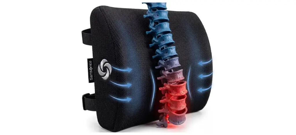 Samsonite Ergonomic Lumbar Support Pillow