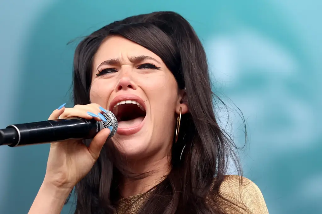 Sienna Spiro performs on the Sutro Stage during Day 2...