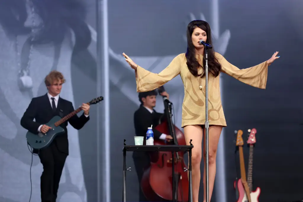 Sienna Spiro performs on the Sutro Stage during Day 2...