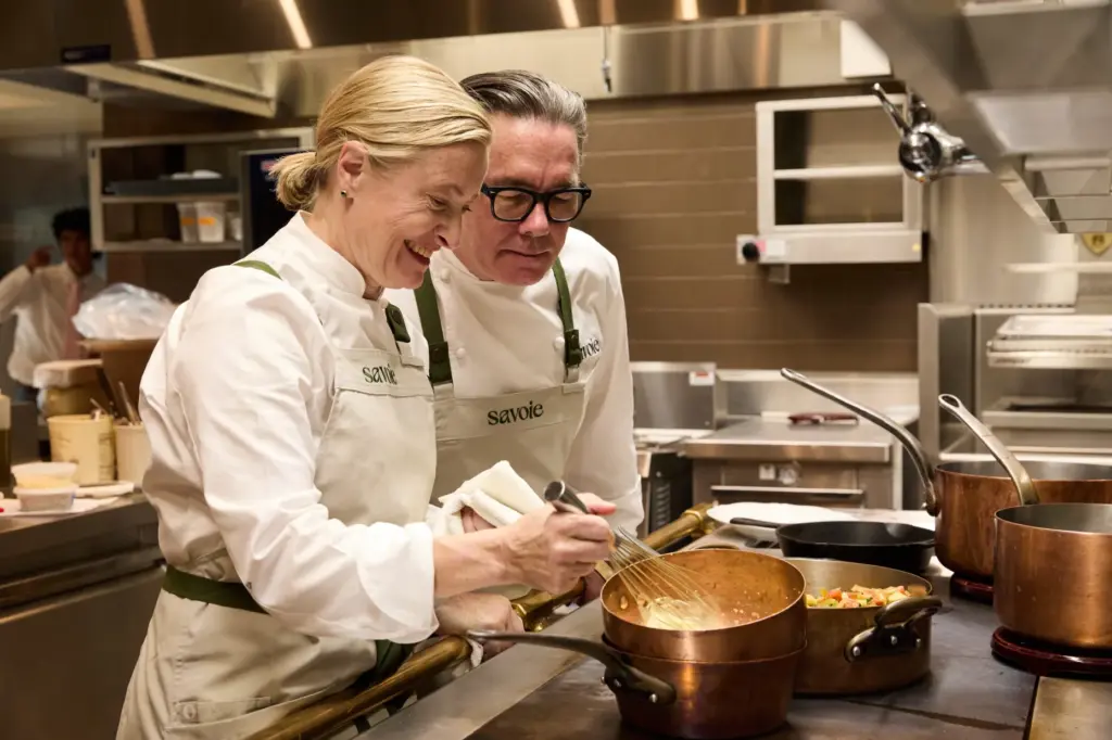 Chefs Mark and Allison Sullivan opened Savoie in Tahoe City,...