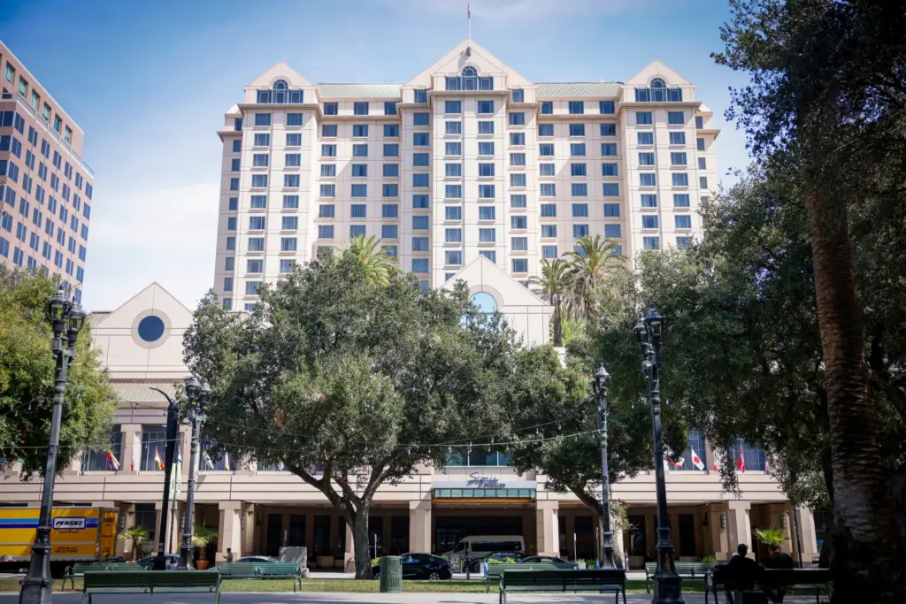 The Signia by Hilton in downtown San Jose, seen on...