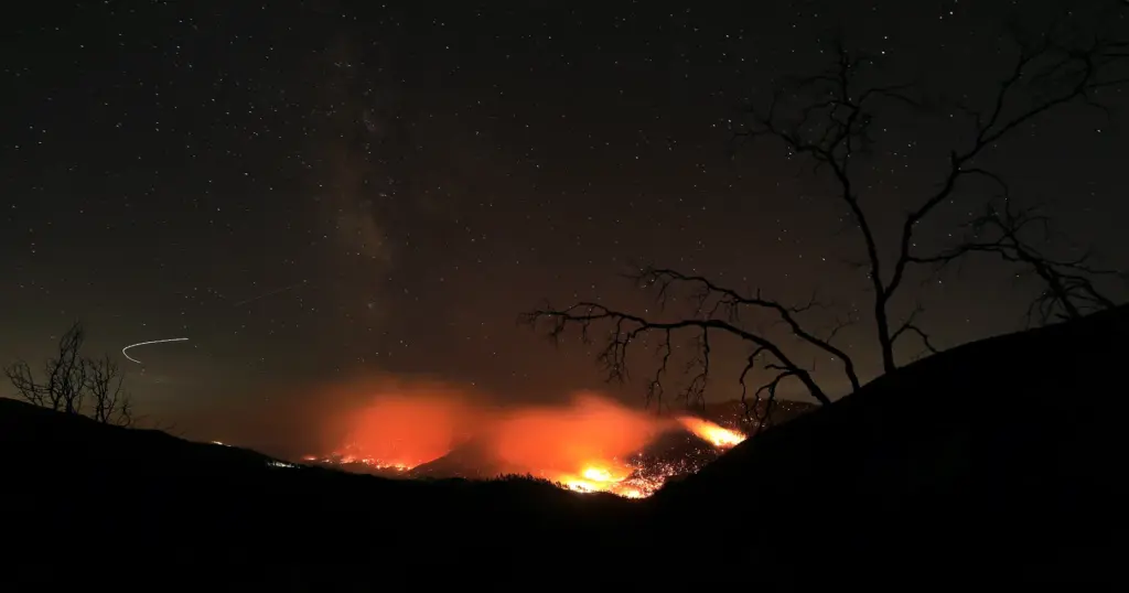 In the burn scar of the 2018 Ranch Fire which...