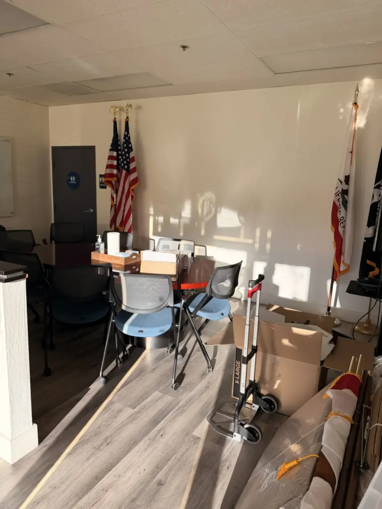 Photos show the remnants of former Rep. Eric Swalwell's Castro...