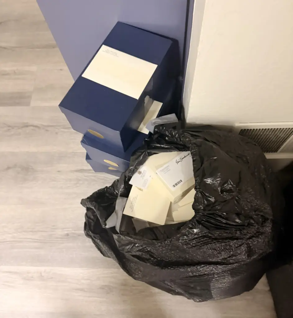 Photos show the remnants of former Rep. Eric Swalwell's Castro...