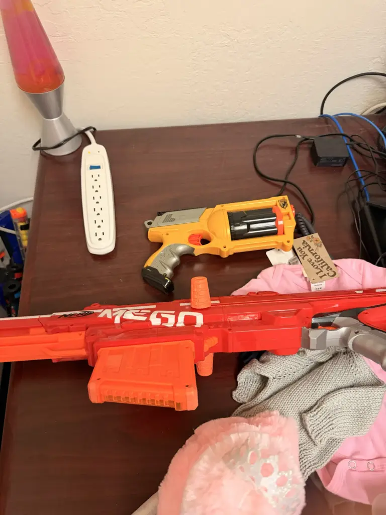 Among the items found in former Rep. Eric Swalwell's office...