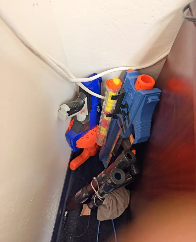 Among the items found in former Rep. Eric Swalwell's office...