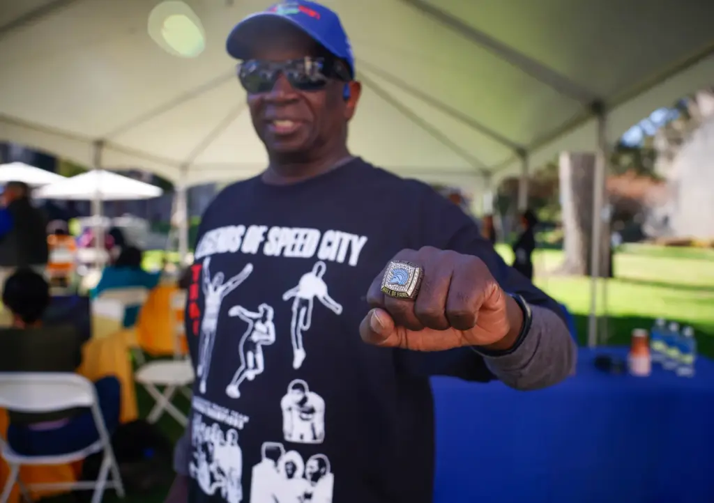 George Carty, who won an NCAA championship with SJSU and...
